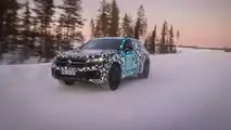 VW Touareg (2023) zeigt sich mit Facelift auf Teaserbildern