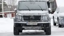 Mercedes-Benz EQG Front View Spy Photo