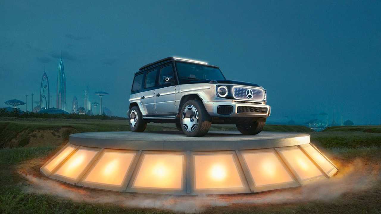 Electric MercedesBenz GWagon Concept Revealed