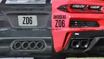 Photo espion de la Chevrolet Corvette E-Ray hybride 2024