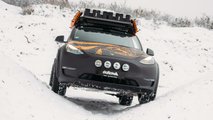 Delta4x4 Tesla Model Y im Offroad-Trim