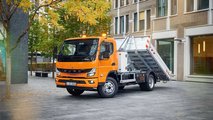 Fuso eCanter con cassone scarrabile