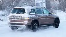Mercedes-Benz GLB 2023, fotos espía