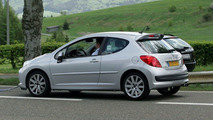 Undisguised Peugeot 207 RC Spy Photos