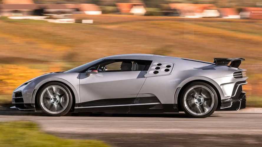 Each Bugatti Centodieci goes 236 mph during 217-mile pre-delivery test