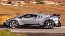 Bugatti Centodieci Teslimattan Önce Test Sürüşleri