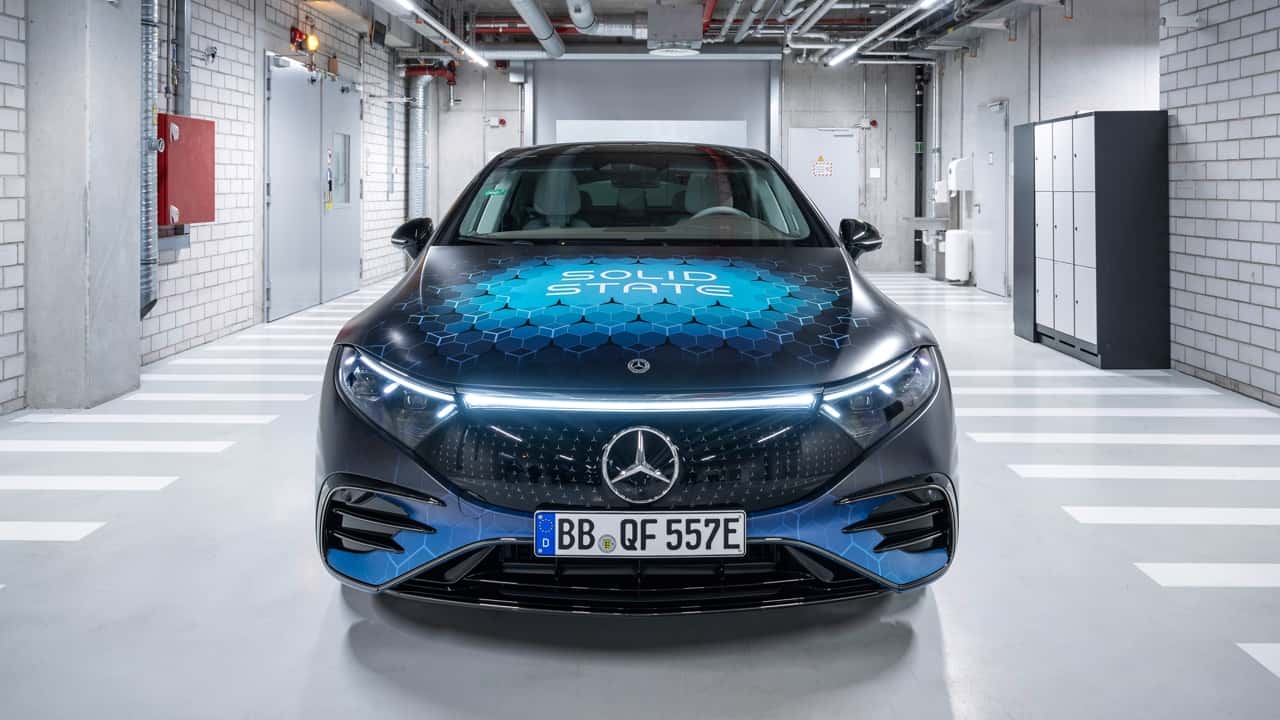Mercedes EQS With Solid-State batteries