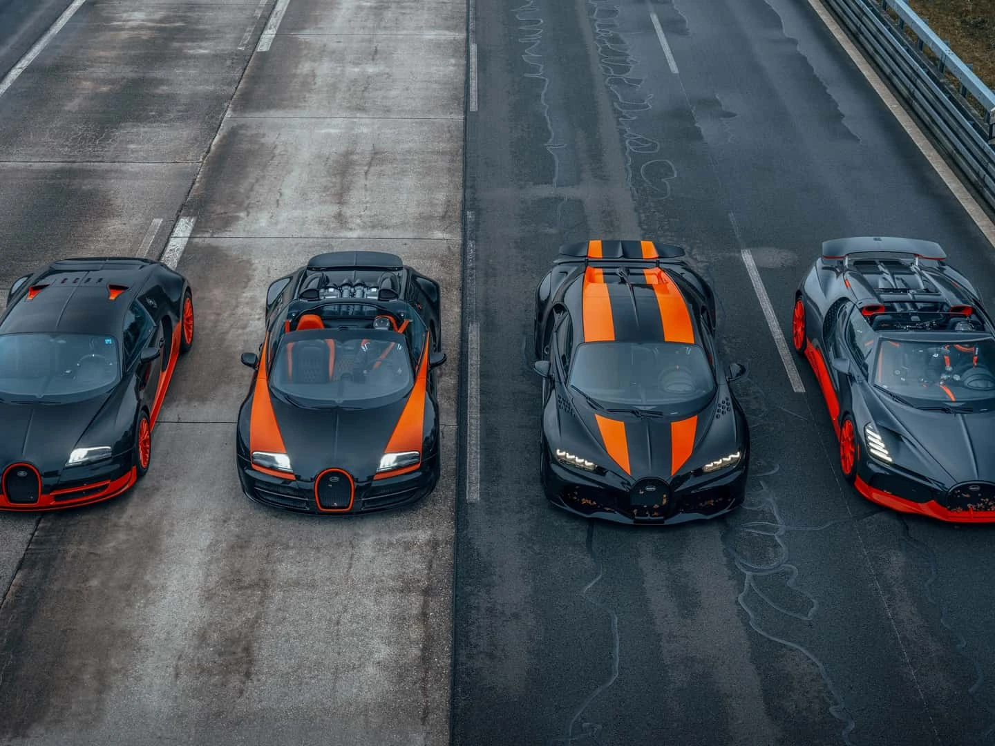 The Fantastic Four: Bugatti's Record-Breaking Cars