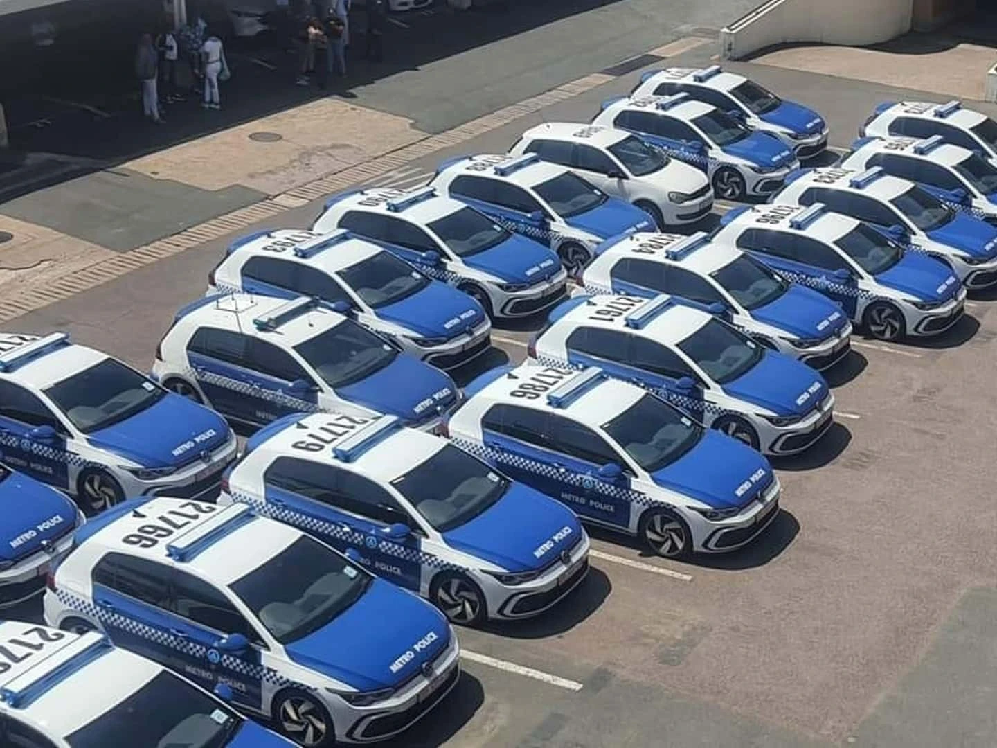 This Police Force Got 50 Volkswagen Golf GTIs