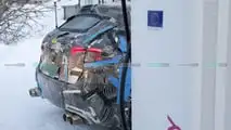 Ferrari-Mule mit Elektroantrieb an der Ionity-Ladestation