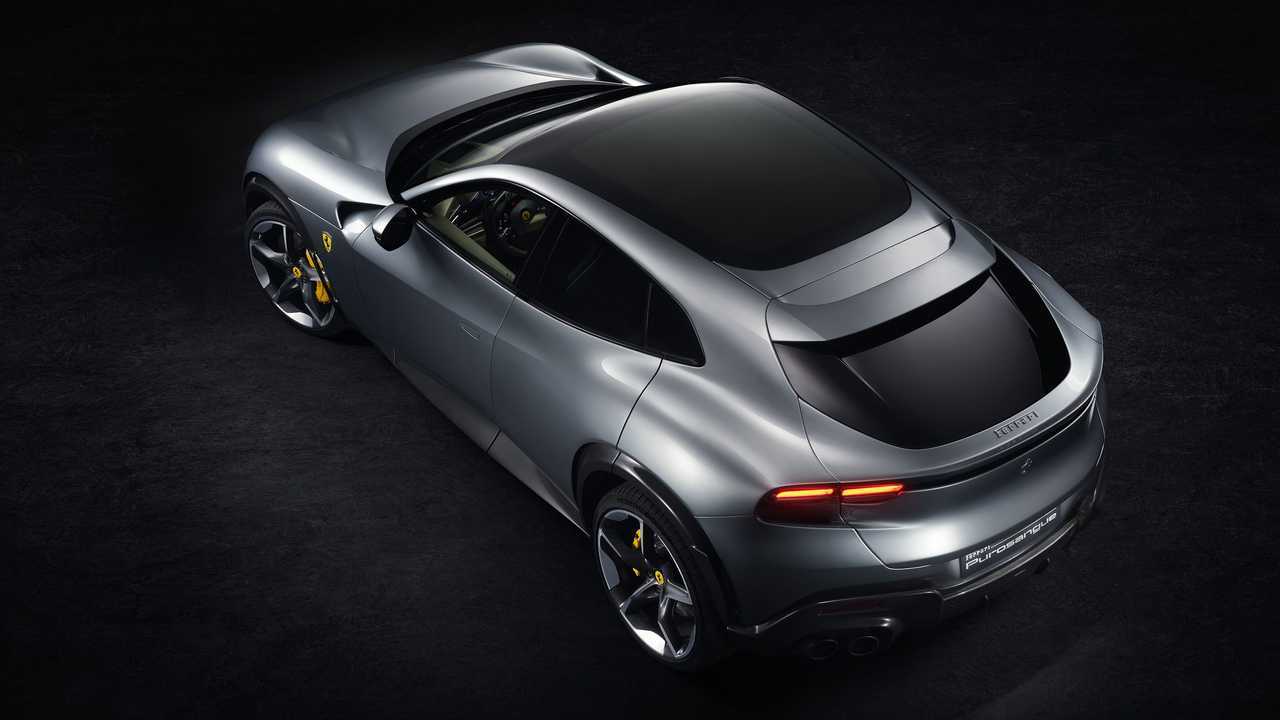 Extérieur arrière de la Ferrari Purosangue 2024