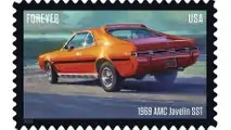 US Postal Service Classic Pony Cars Stamps