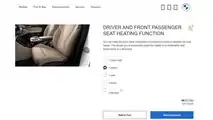 BMW heated seats subscription