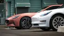 Maserati GranTurismo Folgore, le foto spia a Pebble Beach
