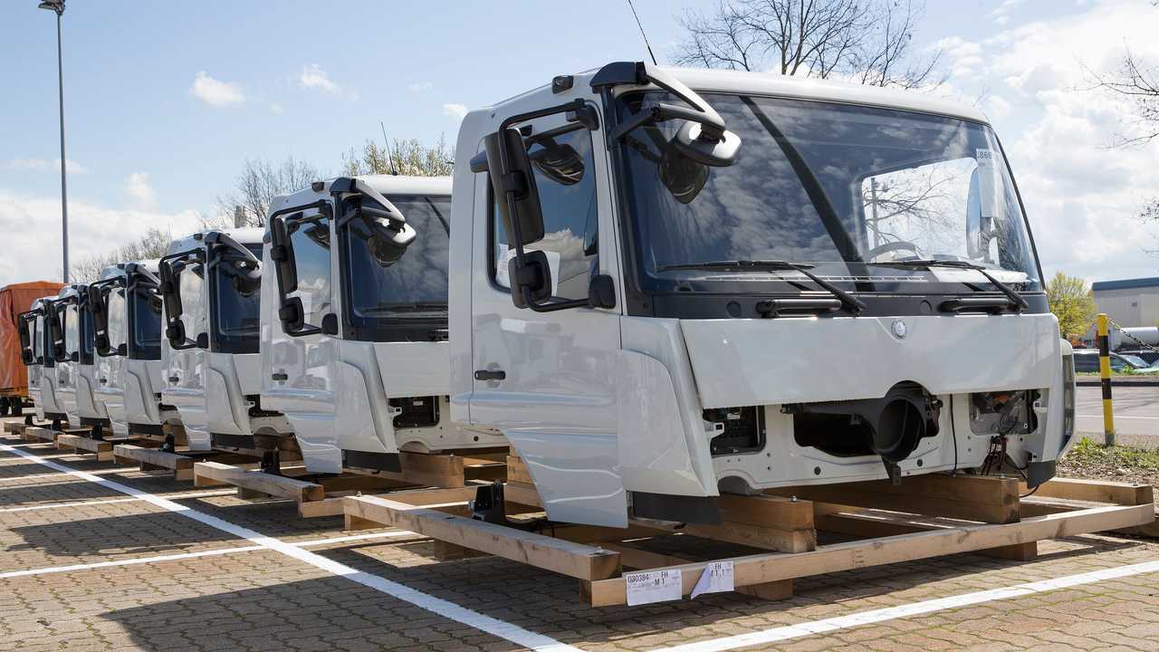 La fabbrica di camion Mercedes di Wörth