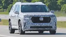2023 Honda Pilot Front View Spy Photo