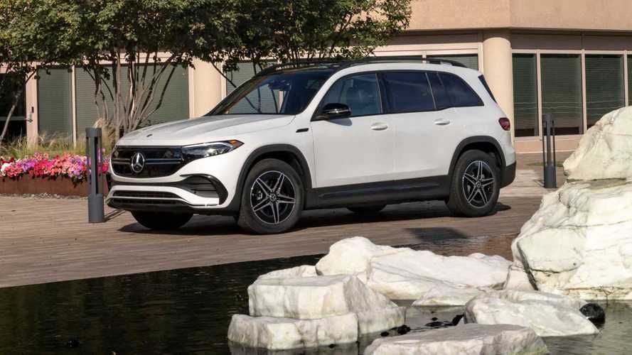 Mercedes-Benz EQB (2022), первая поездка