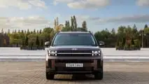 Hyundai Santa Fe, la prova in Corea