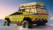 Tesla Cybertruck Poste Italiane 