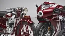 1945 MV Agusta 98 and 2024 MV Agusta Superveloce 98 Edizione Limitata 2