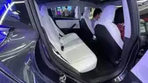 New Tesla Model 3 In Munich