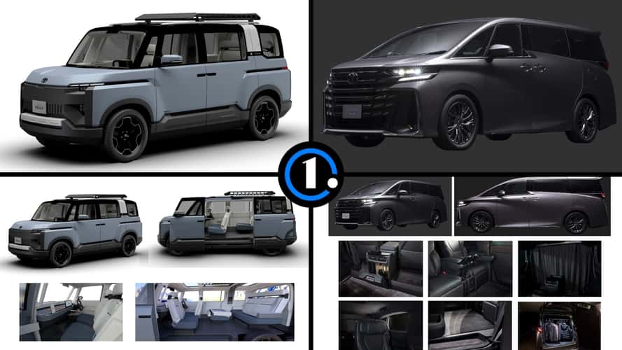 Minivan Toyota X-Van Gear dan Vellfire Spacious Lounge Debut