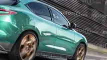 Alfa Romeo Stelvio als Rendering