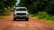 Nova Ram Dakota em ação
