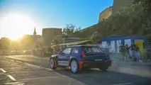 Renault 5 Turbo 3E bei der Rallye Tour de Corse