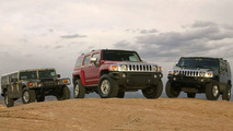 Hummer H1, H2 and H3