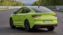 Skoda Enyaq Coupé RS, la prova su strada di Motor1.com