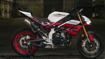 The mismatched wheels give the bike a hooligan aesthetic. 