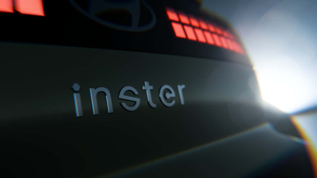 Hyundai Inster, die ersten offiziellen Bilder
