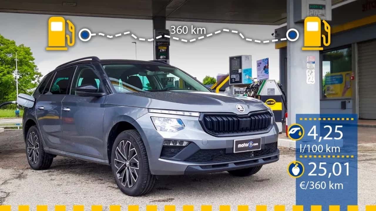 Skoda Kamiq TSI prueba de consumo