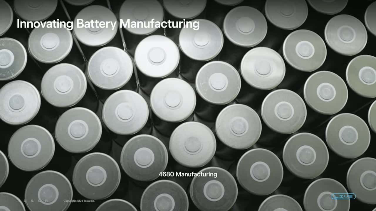 Batterie 4680 di Tesla