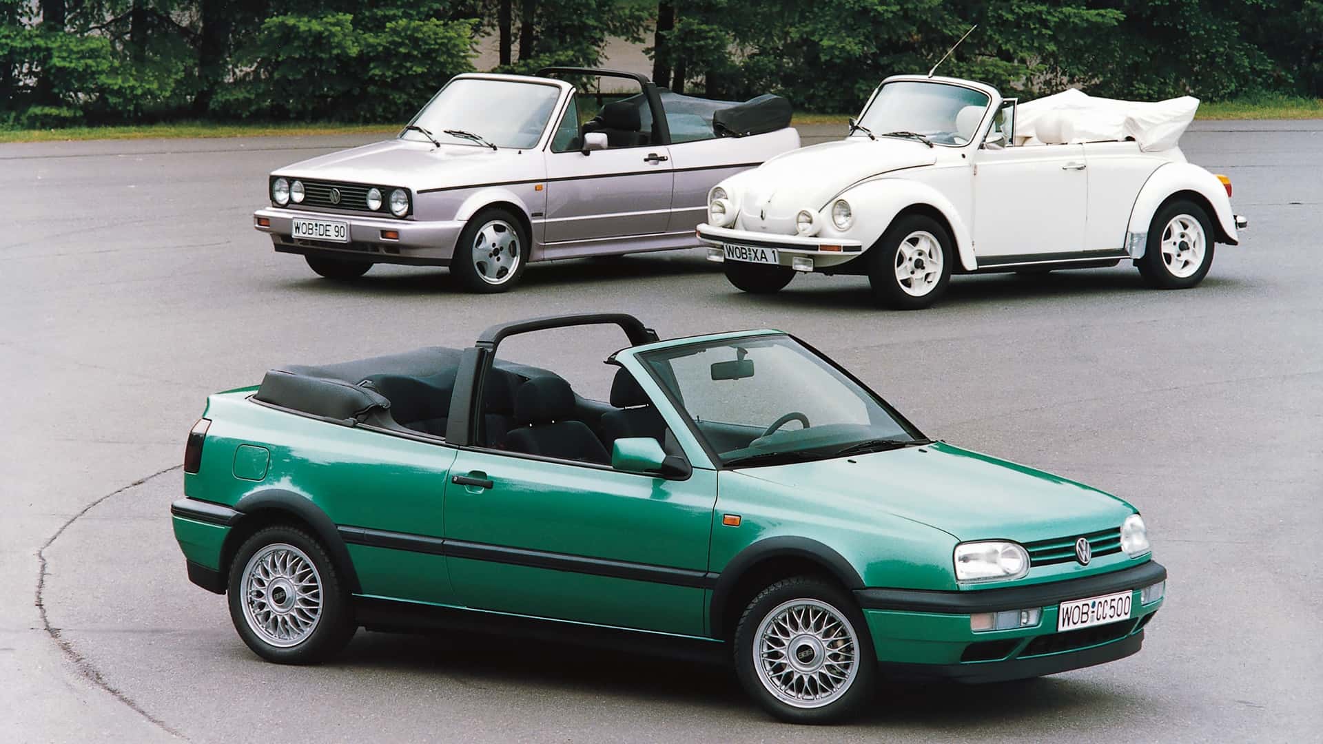50 years of the Volkswagen Golf in 50 images