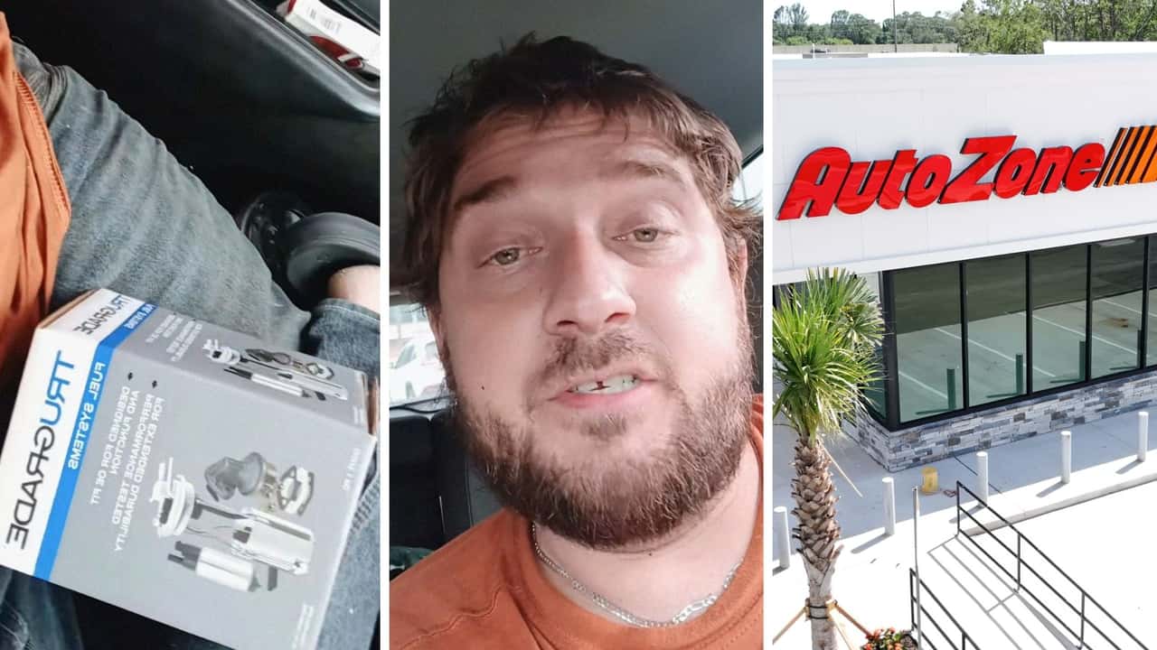 Man Sees His Part Is $120 At Autozone