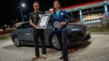 Miko Marczyk, Audi A6 Sportback e-Tron, Guinness Menzil Rekoru