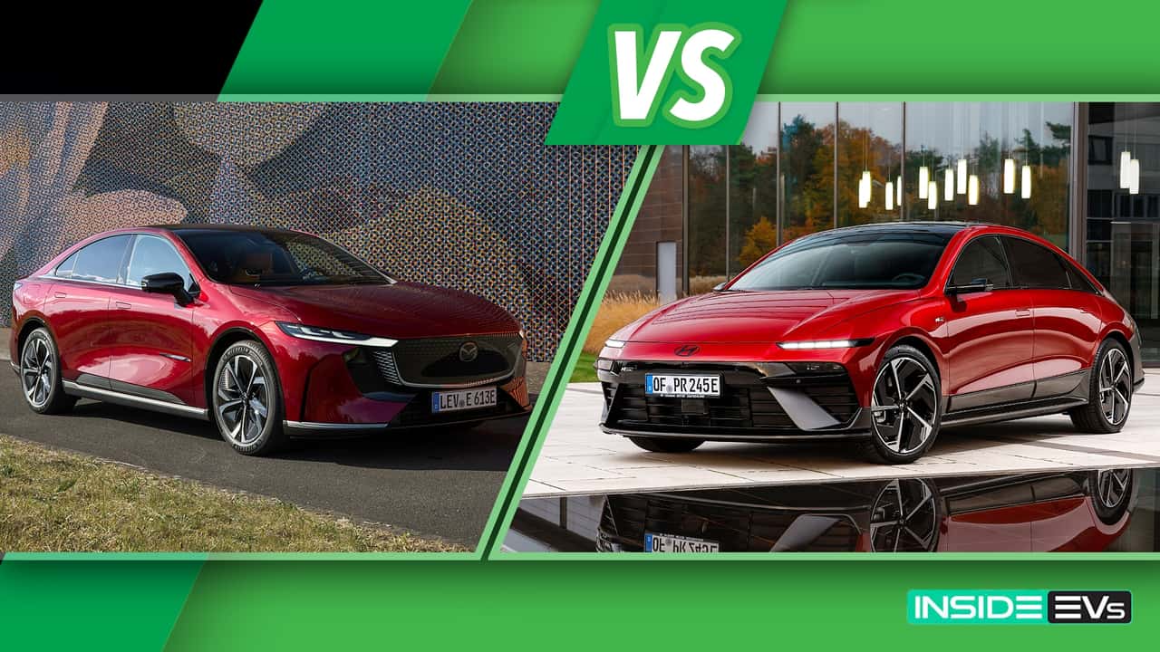 Mazda 6e vs. Hyundai IONIQ 6: comparativa de berlinas eléctricas