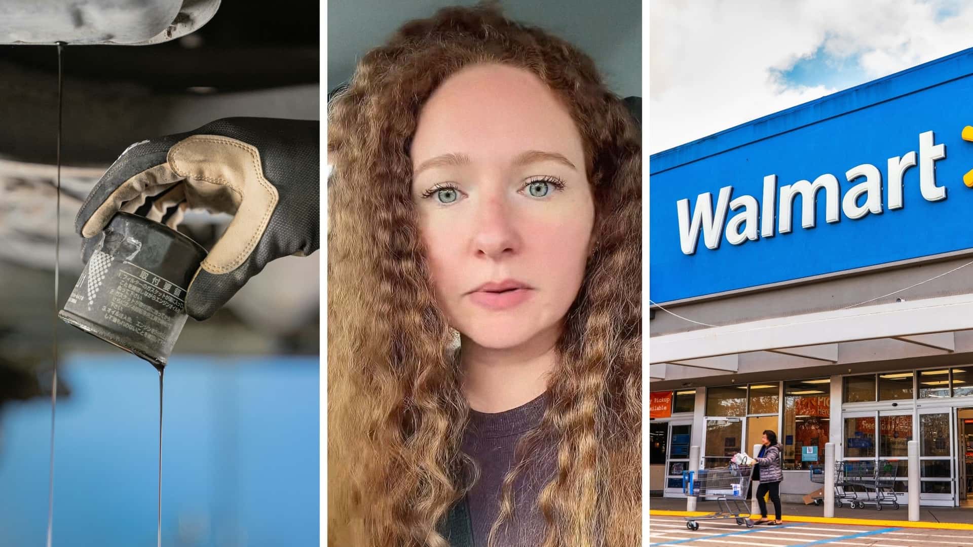 Woman Gets Walmart Oil Change. Then She Smells Burning Oil. So She Pops Hood—And...