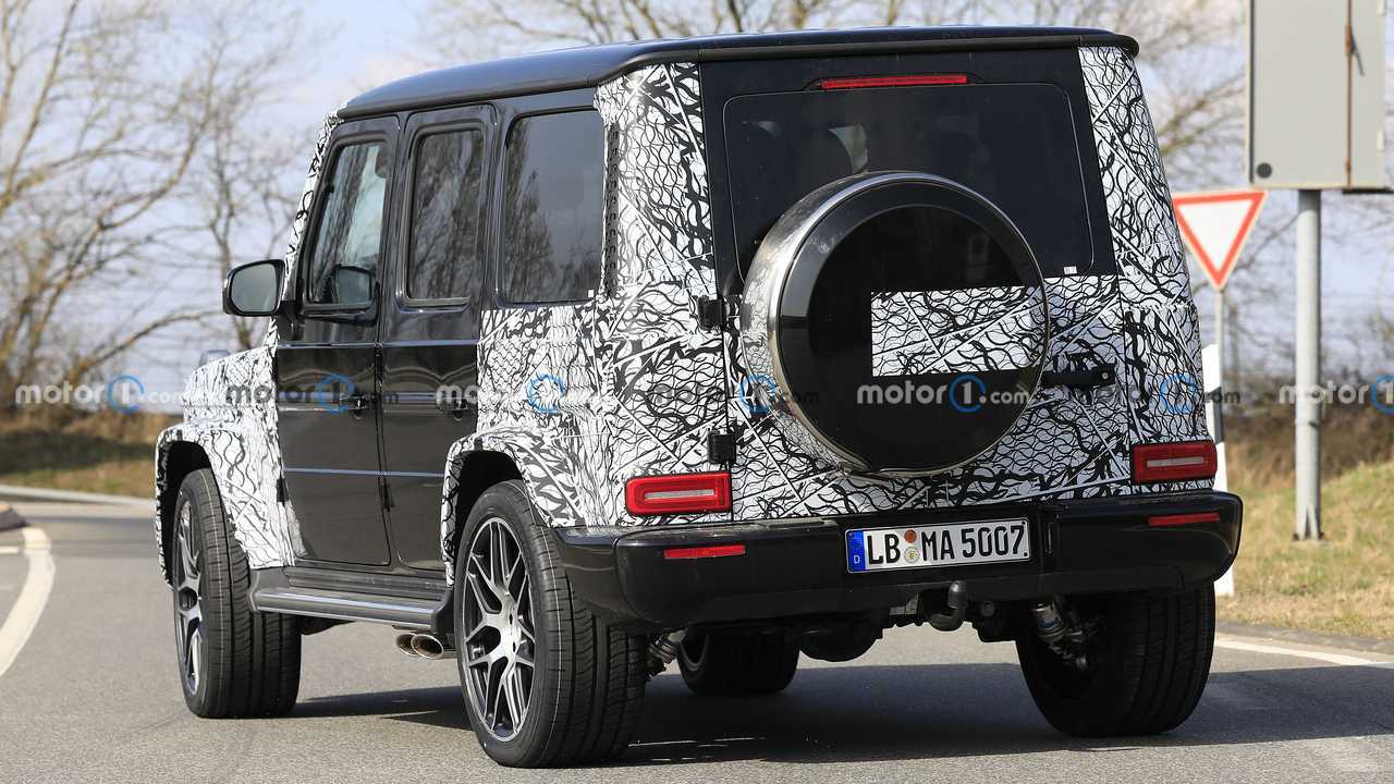 Mercedes G 63 AMG restyling, le nuove foto spia