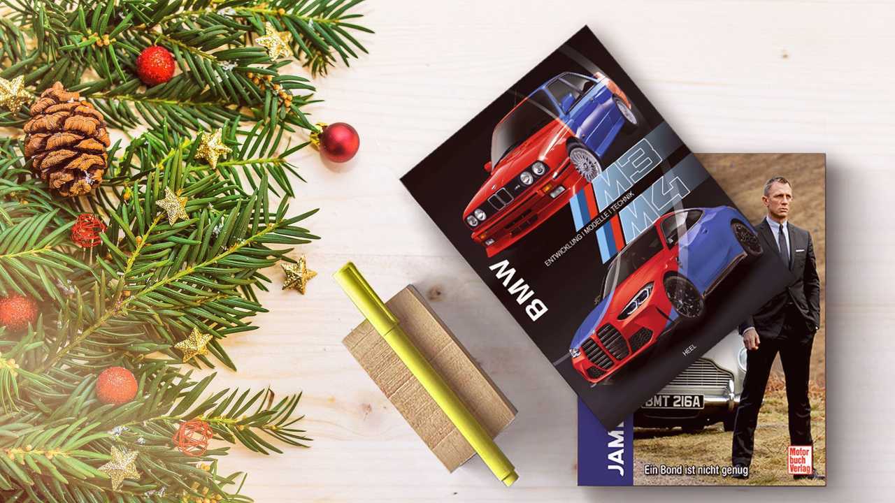Bücher für Autofans zu Weihnachten 2021 