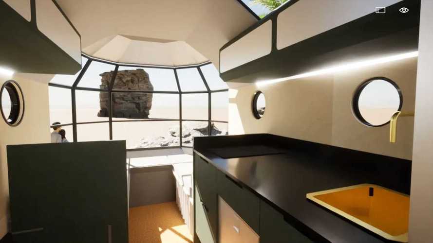 Atrium, il camper con la vetrata sul retro