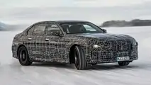 BMW i7 2023 en Arjeplog, Suecia