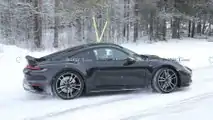 Porsche 911 Sport Classic Spy Shots Side