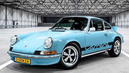 old porsche 911 turned ev