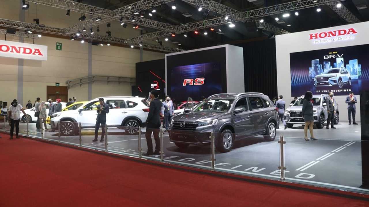 Booth Honda di Jakarta Auto Week 2022