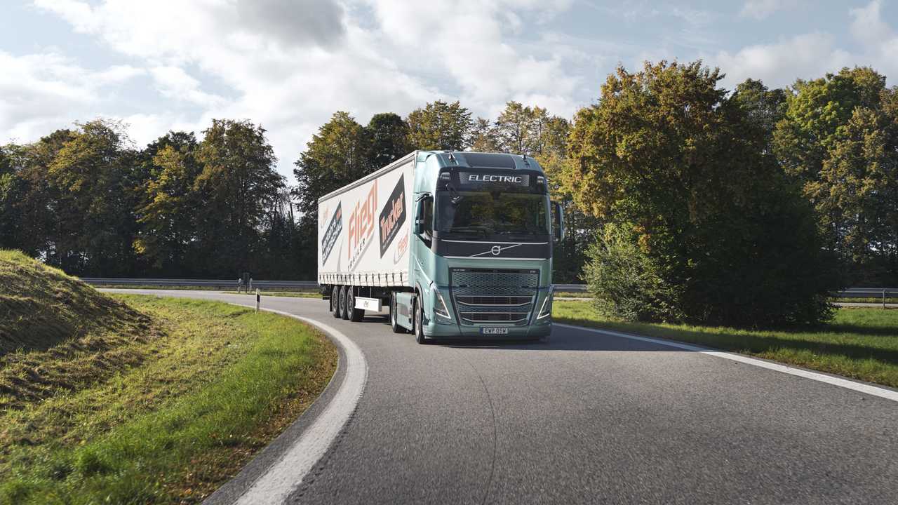 Volvo FH Electric, il test in Germania