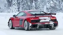Audi R8 RWD, fotos espía