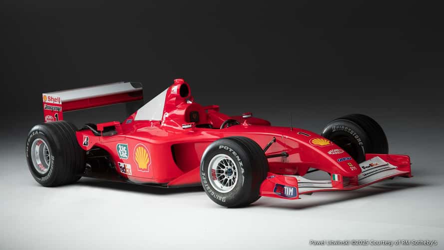 Schumacher-Ferrari F2001 für fast 16 Millionen Euro verkauft